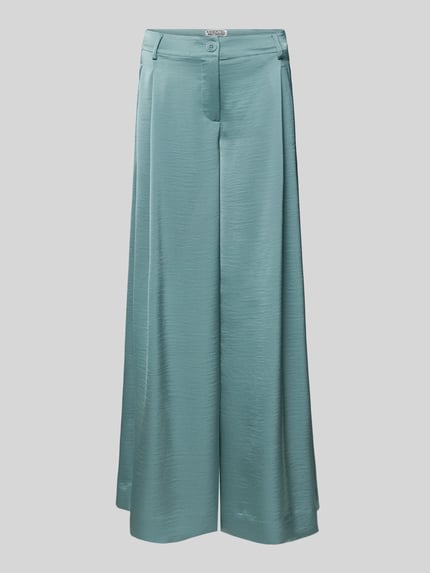 Essentiel Antwerp Weite Hose mit Bundfalte Modell 'IXIE' Petrol 2