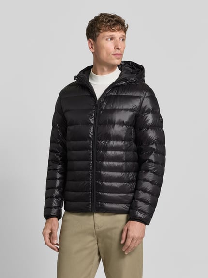 BOSS Bomberjacke mit Kapuze Modell 'H-Dimo 01' Black 4