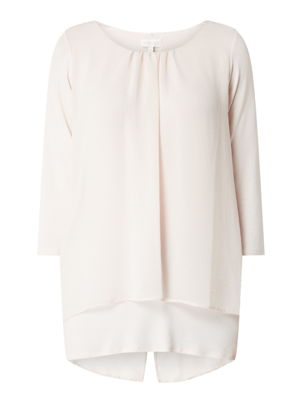 Apricot 3/4-Shirt im Double Layer Look  Pink 2