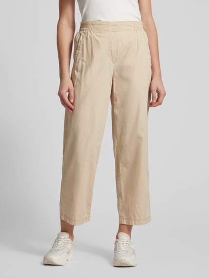 Tom Tailor Regular fit broek in effen design Beige - 4