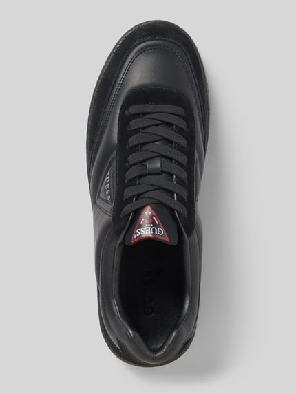 GUESS Sneakers met vetersluiting, model 'WIMOH' Zwart - 3