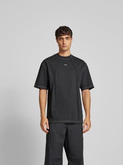 A-COLD-WALL T-shirt met labelprint Black - 4