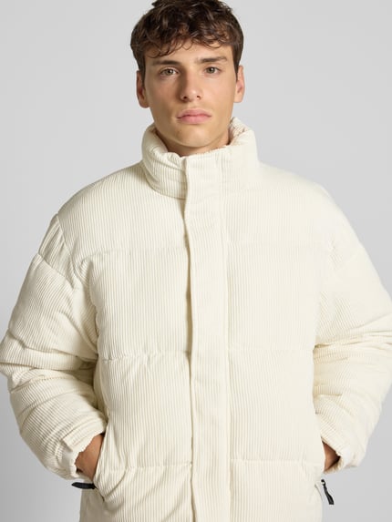 Redefined Rebel Gewatteerd jack in corduroy look model 'MOSES' Offwhite - 3