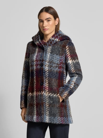 Amber & June jack met capuchon Blauw - 4