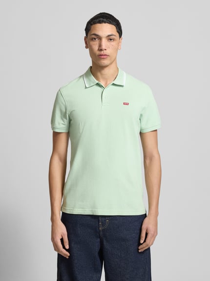 Levi's® Regular Fit Poloshirt aus reiner Baumwolle Mint 4
