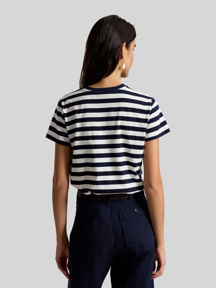 Polo Ralph Lauren Regular Fit T-Shirt aus reiner Baumwolle Marine 5