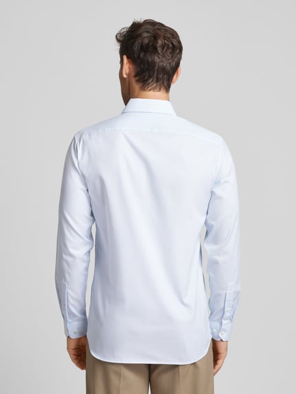 JACK & JONES Premium Slim Fit Freizeithemd mit Kentkragen Modell 'PARKER' Hellblau 5