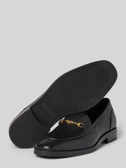 Steve Madden Loafers aus Leder Modell 'Neona' Black 4