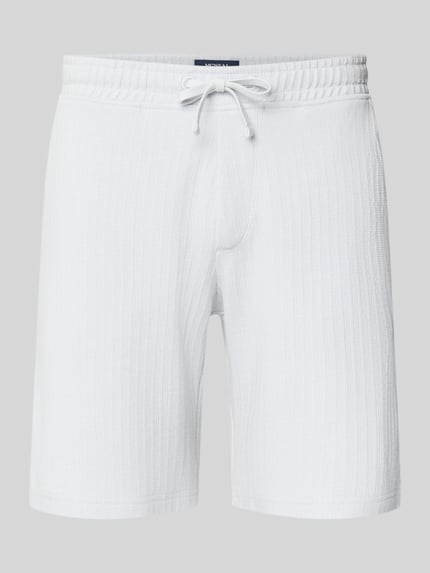 Szorty o kroju regular fit z tunelem Shop The Look MANNEQUINE