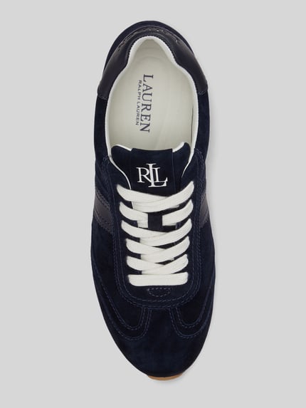 Lauren Ralph Lauren Sneaker aus echtem Rindvelours Modell 'DANI' Dunkelblau 3