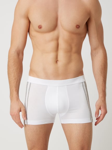 SCHIESSER Trunks met stretch in set van 3 Wit - 2