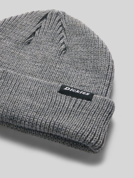 Dickies Beanie met labeldetail Lichtgrijs gemêleerd - 2