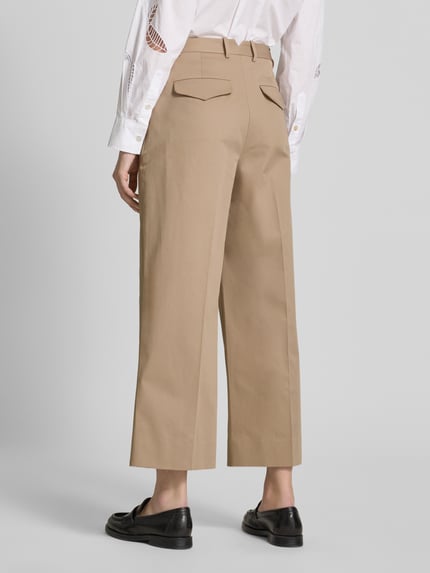 Tommy Hilfiger Weite Hose aus Baumwoll-Lyocell-Mix Beige 5