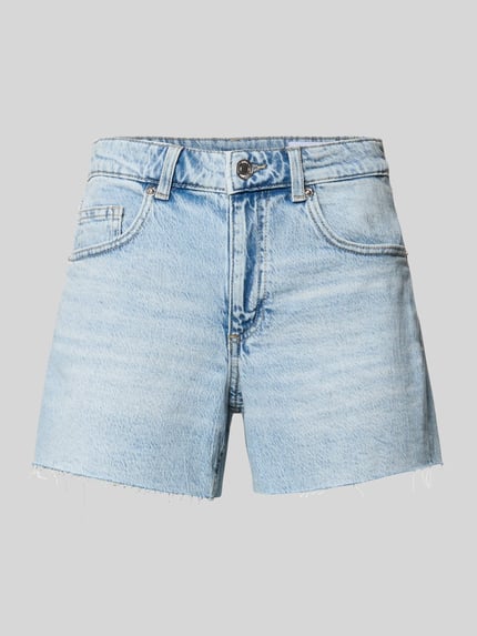 VERO MODA Regular Fit Jeansshorts aus Baumwoll-Mix Modell 'TESS' Jeansblau 2