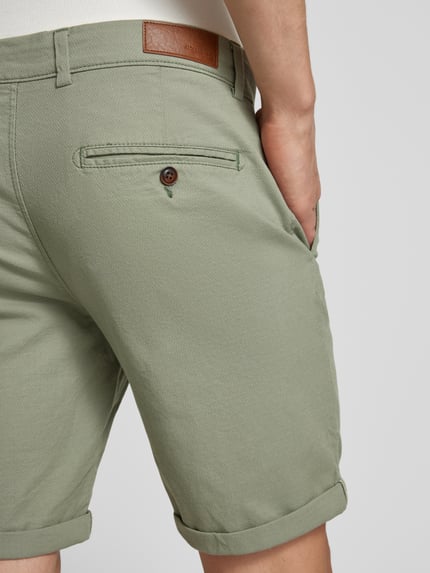 JACK & JONES Regular Fit Shorts mit Strukturmuster Modell 'FURY' Lind 3