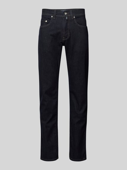 Pierre Cardin Regular Fit Jeans mit 5-Pocket-Design Modell 'Lyon' Jeansblau 2