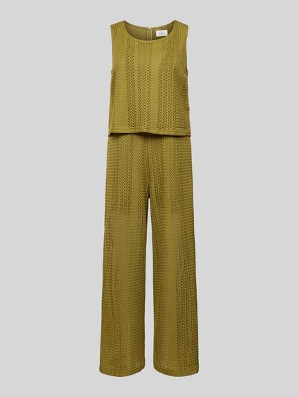 ROBE LÉGÈRE Jumpsuit mit Lochmuster Schilf 2