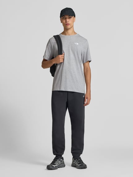The North Face Regular Fit T-Shirt mit Rundhalsausschnitt Modell 'EVOLUTION' Mittelgrau 1