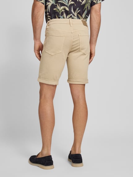MANGO Regular Fit Jeansshorts im 5-Pocket-Design Modell 'NEPTO' Beige 5