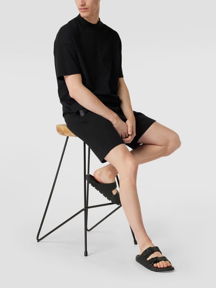 HUGO Sweatshorts mit Label-Patch Modell 'Dowen' Black 1