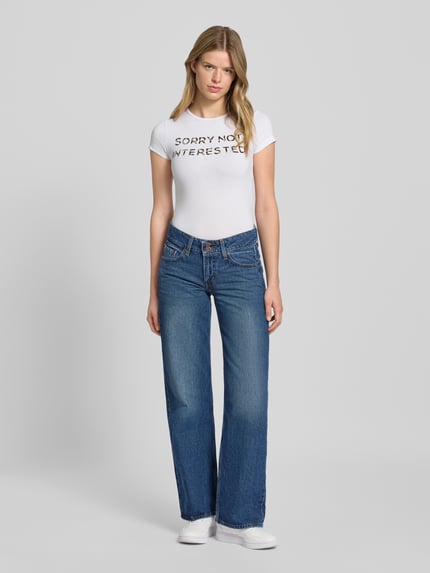 Levi's® Loose Fit Jeans mit Eingrifftaschen Modell 'SUPERLOW' Marine 1