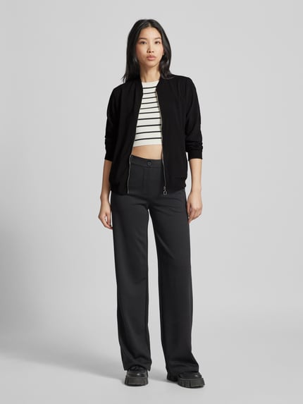 VERO MODA Bomberjack met steekzakken opzij, model 'COCO' Zwart - 1