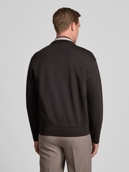 Emporio Armani Sweatjacke mit Zweiwege-Reißverschluss Black 5