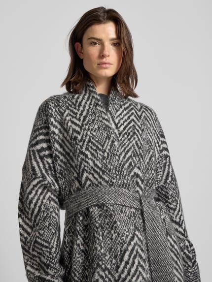 BOSS Oversized Cardigan aus Mohair-Mix Modell 'FABRINTA' Black 3