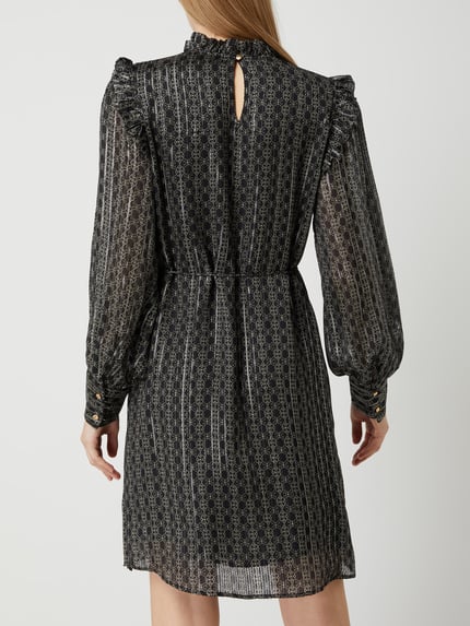 MOS MOSH Kleid mit Effektgarn Modell 'Randi' Black 5