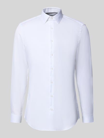 Super Slim Fit Businesshemd aus reiner Baumwolle Shop The Look MANNEQUINE