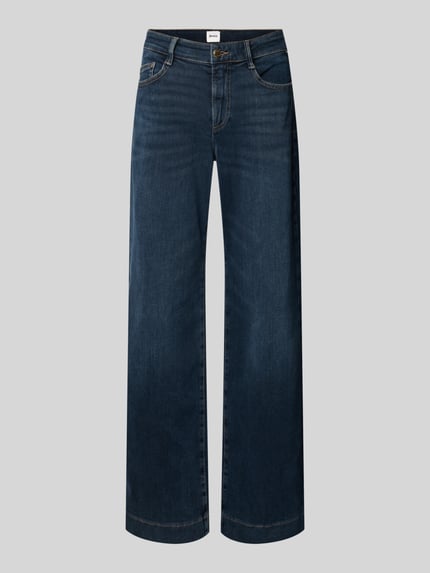 Brax Flared Jeans mit Eingrifftaschen Modell 'MAGIC MAINE' Blau 2