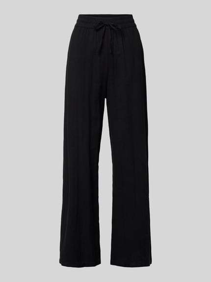 ONLY Loose Fit Weite Hose aus reiner Baumwolle Modell 'TIZANA' Black 2