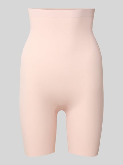 Produktfoto, Shape-Bermudas im Leo-Print Modell 'MAXI SEXY' von MAGIC Bodyfashion, nahtlose Kanten, hohe Taille, hautfarbener Material-Mix mit Stretch-Anteil, Silikonbesatz innen.