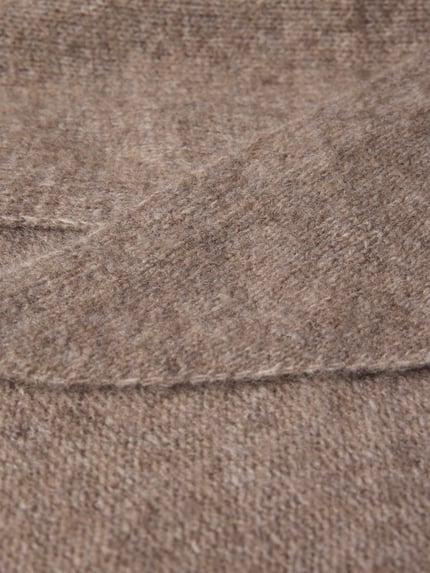 s.Oliver RED LABEL Tuch mit Woll-Anteil Taupe Melange 3