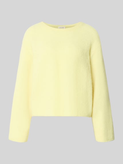 Strickpullover aus Alpaka-Leinen-Mix Modell 'VITOW' Shop The Look MANNEQUINE