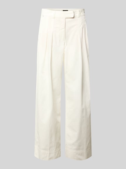 Wide Leg Chino aus Baumwoll-Mix Modell 'C_Tanjura5-D' Shop The Look MANNEQUINE