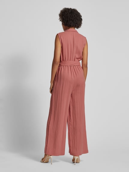 b.young Jumpsuit mit Taillengürtel Altrosa 5