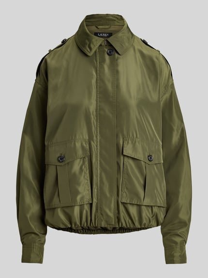 Lauren Ralph Lauren Relaxed Fit Blouson mit Schulterriemen Oliv 2