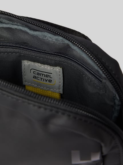 camel active Crossbody Bag mit Statement-Print Modell 'EXPLORE' Black 5