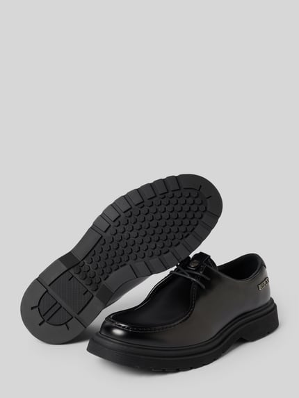 Replay Buty sznurowane z detalem z logo Czarny 4