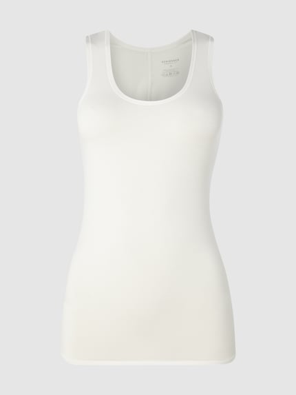 SCHIESSER Hemd met fijne contrasterende naden Wit - 2
