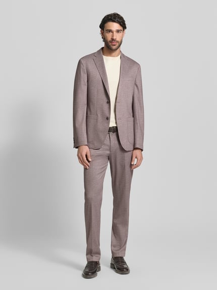 Pierre Cardin Regular Fit Sakko mit Viskose-Anteil Modell 'Manel' Mittelbraun 1