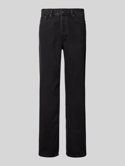 JACK & JONES Loose Fit Jeans im 5-Pocket-Design Modell 'EDDIE' Black 2