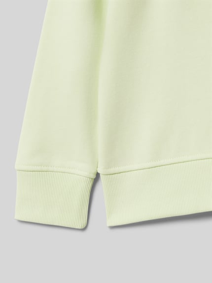 Tom Tailor Regular Fit Hoodie aus reiner Baumwolle Hellgruen 2