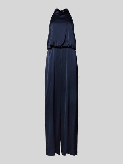 V by Vera Mont Jumpsuit met halter Donkerblauw - 2