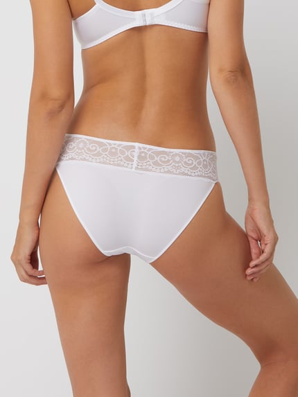 Mey Slip aus Mikrofaser Modell 'Amorous' Weiss 5