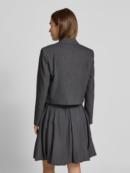 Cph Muse Regular Fit Blazer mit Reverskragen Modell 'TAILOR' Dunkelgrau Melange 5