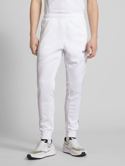 Nike Sweatpants mit Label-Stitching Weiss 4