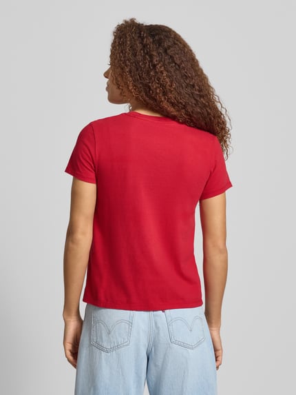 Levi's® regular fit T-shirt van puur katoen Rood - 5
