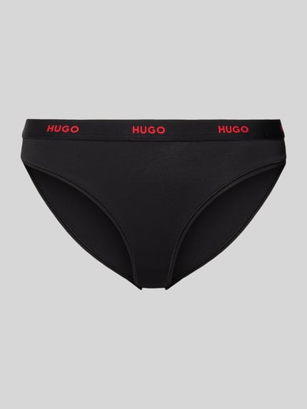 HUGO Slip van Katoenmix Model 'HUGO ID BRIEF' Zwart - 1